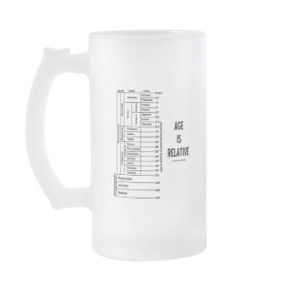 Age Is Relative (Geological Time Humor) mug