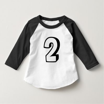 Age two  2  Toddler Birthday T-shirt