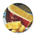 Aged Gouda Cheese Fridge Magnets