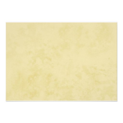 Aged Paper Personalized Invitation
