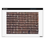 Aged Rooftop With Lichens and Moses Decal For Laptop