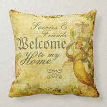 Aged Rose of Faery Pillow