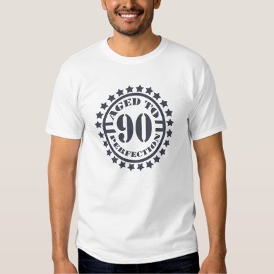 Aged To Perfection 90 Year old birthday - Tshirt