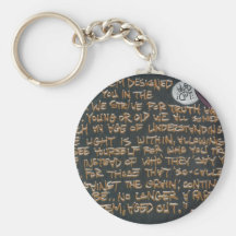 AgedOut Mission Statement Key Chain