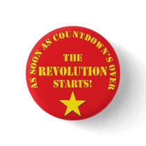 Ageing Leftie Badge 2 Button