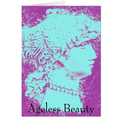 Ageless Beauty Greeting Cards by ggbythebay