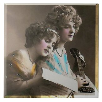 Ageless Beauty - Sisters in Music, by GalleryGifts tile