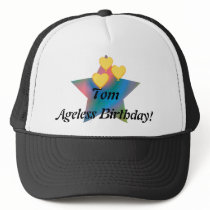 Ageless Bithday!-Customize hats by wholeheartedly Ageless Bithday!-Customize hats