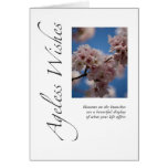 Have you noticed that as a tree ages it looks more beautiful and produces more blossoms? Like the joyous occasion when trees blossom in spring it's beautiful to celebrate having another year with someone you care about. Ageless Spring Blossom Greeting Cards
