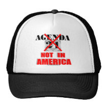 Agenda 21 - Not in America Mesh Hats