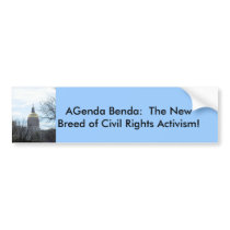 AGenda Benda Bumper Sticker GA Capitol Bldg bumper stickers by AGendaBenda AGenda Benda Bumper Sticker GA Capitol Bldg bumper stickers