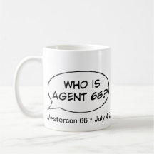 Agent 66 Westercon Mugs