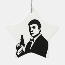 Agent Christmas Tree Ornaments