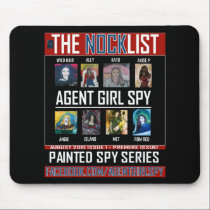 AGENT GIRL SPY mousepads