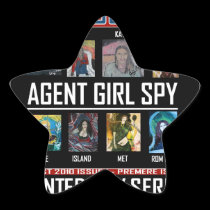 AGENT GIRL SPY stickers