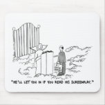 Agent In Heaven Mousepad