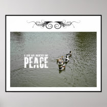 Agent of Peace Custom Poster
