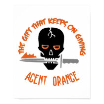 Agent Orange The Gift LIGHT posters by Best_Military_Gear Agent Orange The Gift LIGHT posters