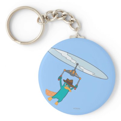 Agent P Flying keychains