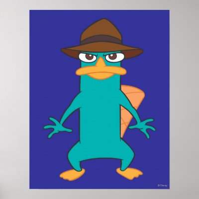 Agent P Pose posters