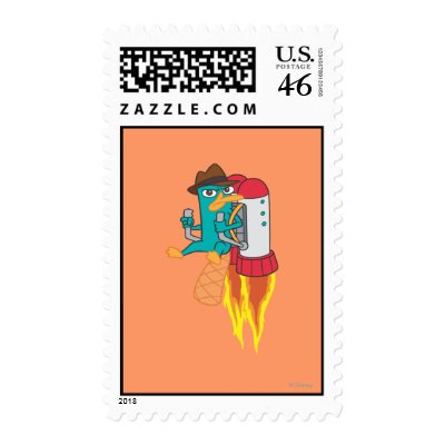 Agent P Rocket Pack stamps