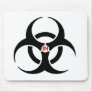 Agents In Red Biohazard Style Mousepad