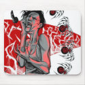Agents In Red Spider/Music Style Mousepad by gamer14 Agents In Red Spider/Music Style Mousepad