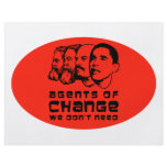 Agents of change we don't need custom flyer
