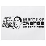 Agents of change we don't need flyers