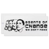 Agents of change we don't need rack cards