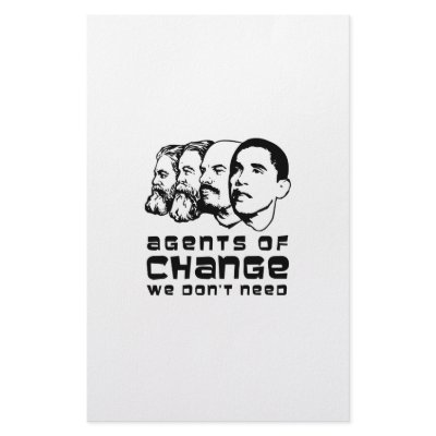 Agents of change we don't need personalized stationery by NobamaShop