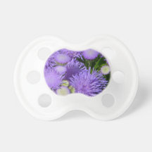 Ageratum Flowers Baby Pacifiers