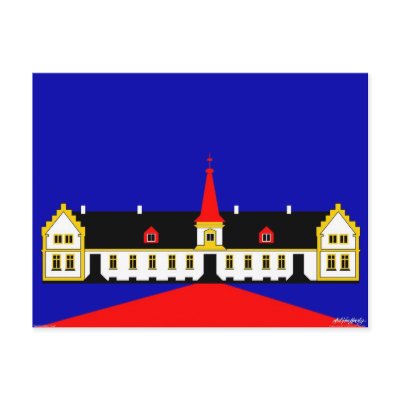 Agersboel Manor House - Art Gallery Selection Post Card by lonvig