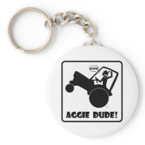 AGGIE DUDE 1 KEY CHAIN