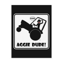 AGGIE DUDE 1 POSTCARD