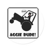 AGGIE DUDE 1 stickers