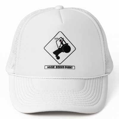 AGGIE RODEO w1 Trucker Hat by SCREAMNJIMMY