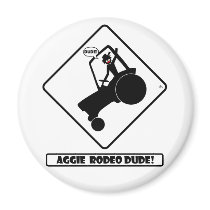 AGGIE RODEO w1 Fridge Magnet