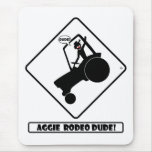 AGGIE RODEO w1 Mouse Pads