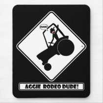 AGGIE RODEO w1 Mousepad