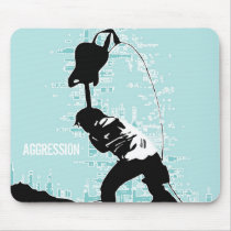 Aggression mousepads by inadvertentartist Aggression mousepads