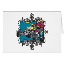 Aggressive All Terrain Greeting Cards