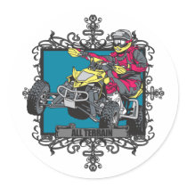 Aggressive All Terrain Sticker