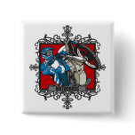 Aggressive Motocross Pinback Button