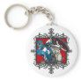 Aggressive Motocross Keychain