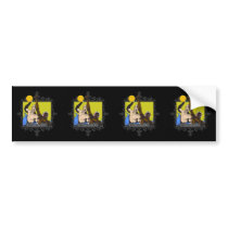 Aggressive Water Polo Bumper Sticker