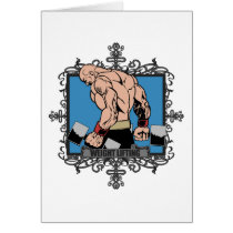 Aggressive Weight Lifting cards by ArtisticMind Aggressive Weight Lifting cards