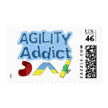 Agility Addict Postage Stamps