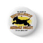 Agility Airedale Terrier Secret Pin