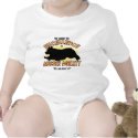 Agility Australian Shepherd Secret Baby Creeper t-shirts